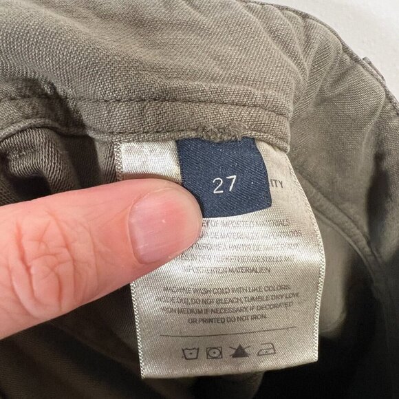 Citizens Of Humanity Agni Utility Jogger Pant Womens Size 27 Green Minimal - Picture 11 of 13